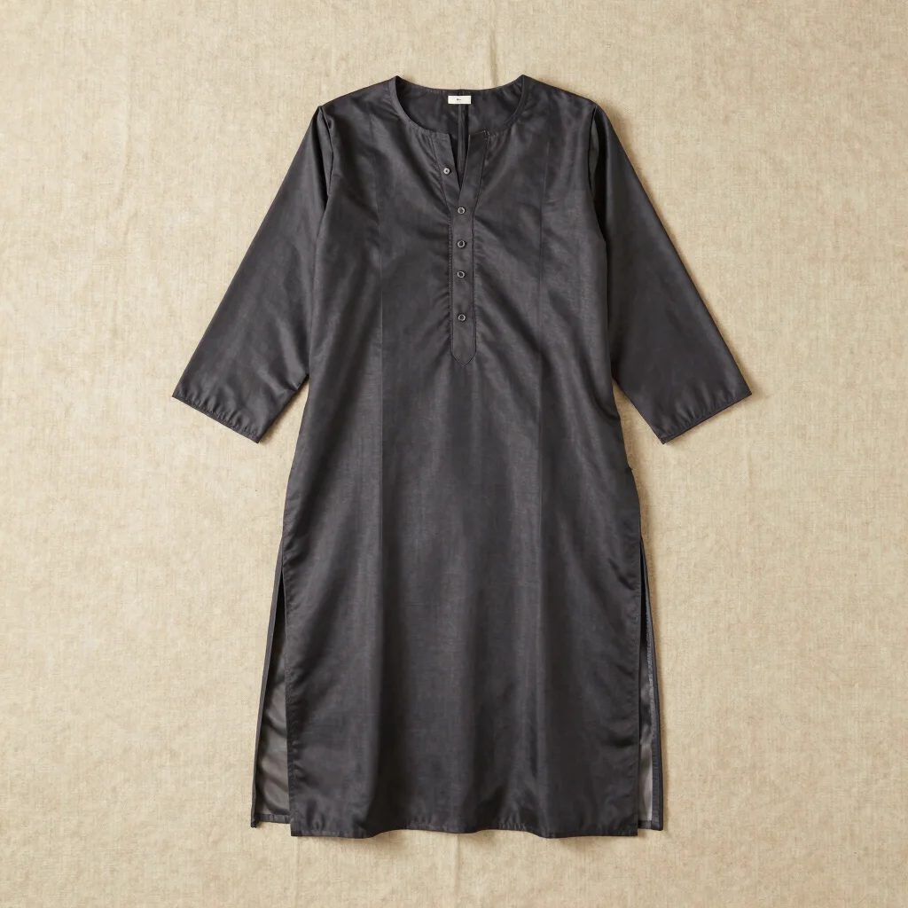 Mulberry Silk Anarkali Kurta